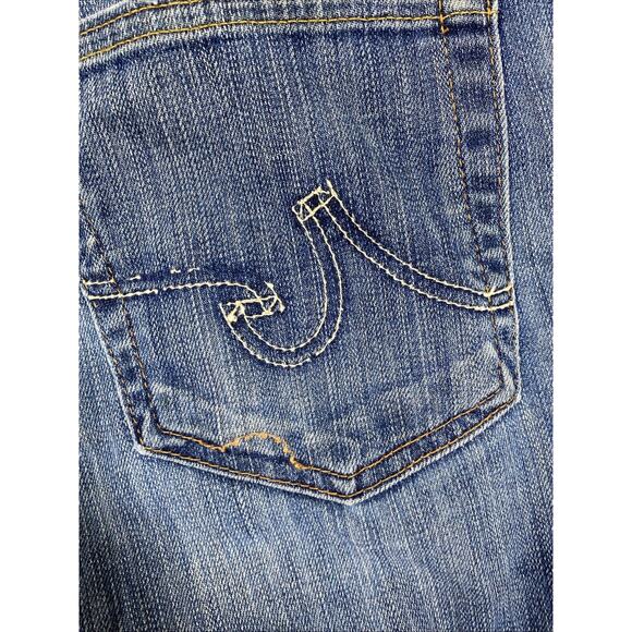 AG Adriano Goldschmied Jeans Men Tag 32 Actual 33x26.5 Blue Protege Straight USA - Picture 6 of 15